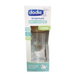 Biberon Verre Dodie 270 ml Tétine Plate Anti-Colique Débit Moyen – 0 à 6 mois